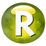 Letter R in Star Estate logo